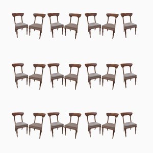 Spanish Dining Chairs, 1980s, Set of 21