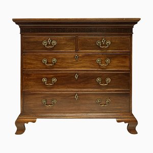 Georgian Chippendale Period Chest of Drawers