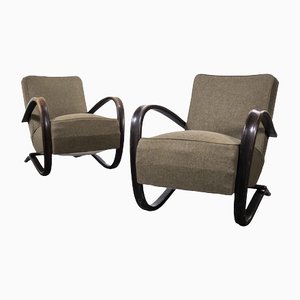 H269 Armchairs by Jindrich Halabala, 1930s, Set of 2