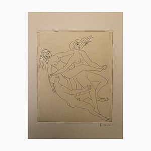 Francois-Xavier Lalanne, Women and Man, 2002, Etching on Paper
