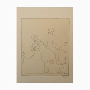Francois-Xavier Lalanne, Donkey, 2002, Etching on Paper