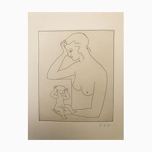 Francois-Xavier Lalanne, Motherhood, 2002, Grabado en papel