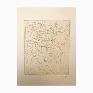 Francois-Xavier Lalanne, Women and Men, 2002, Etching on Paper