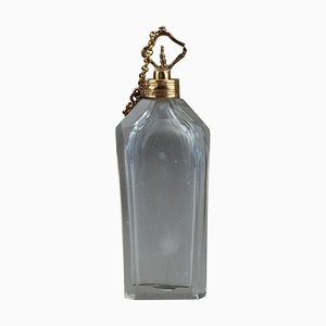 18th Century Gold and Crystal Flask
