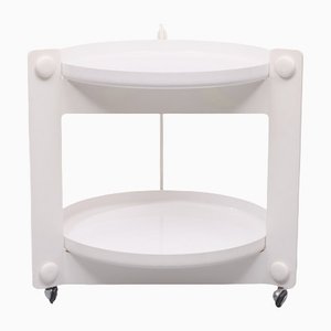 Carrello di servizio di Luigi Massoni per Guzzini