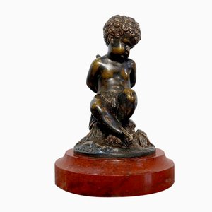 After L. Kley, L'Amour enchaîné, Siglo XIX, Escultura de bronce