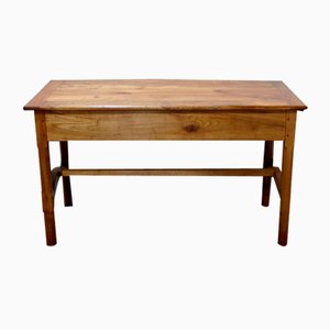 Mesa rectangular de madera maciza de cerezo