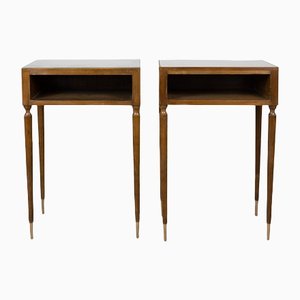 Italian Bedside Tables by Cesare Lacca, Set of 2