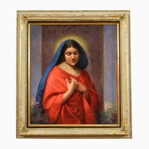 Religious Madonna Painting, 1929