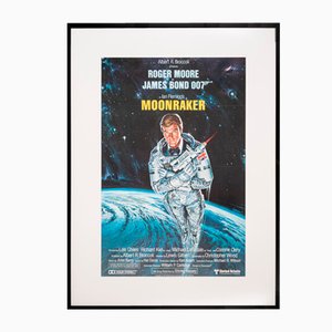 Moonraker, Roger Moore, Movie Poster