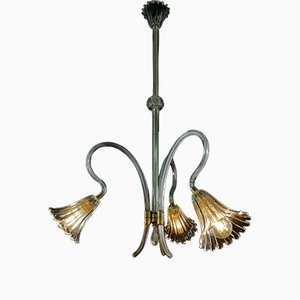Lake of the Swans Chandelier from Barovier & Toso, 1940s