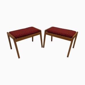 Set of Beech Stools from ULUV, Czechoslovakia, 1960