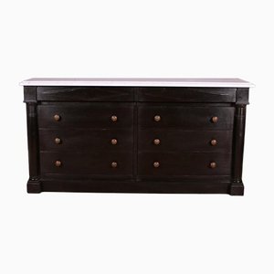Empire Style Commode with Marble Top