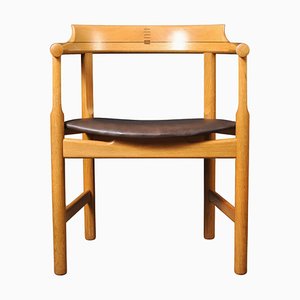 Oak Pp52 Chair by Hans J. Wegner