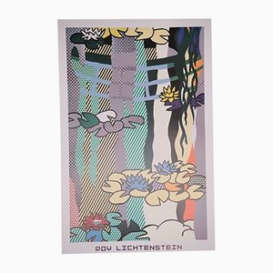 Roy Lichtenstein, Waterlilies with Japanese Bridge, 1992, Print