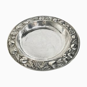 Centrotavola artigianale in argento sterling di Braganti, Italia