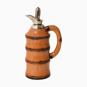 Bamboo Thermos by Aldo Tura for Macabo, Italy, 1950s