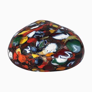 Fermacarte in vetro di Murano multicolore