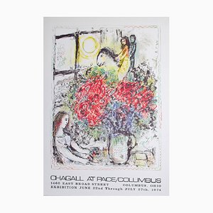 Poster Marc Chagall, La Chevauchée