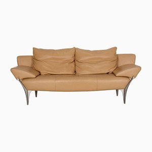 Model 1600 Leather 2-Seater Sofa from Rolf Benz