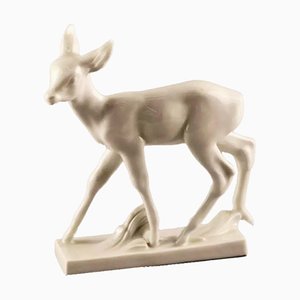 Figurine de Cerf de Meissen