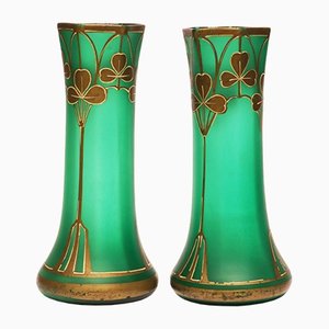 Art Nouveau Vases, Set of 2