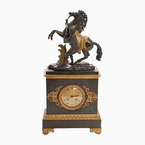 Marly Horses Mantel Clock