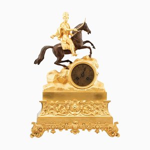 Cavalryman Mantel Clock