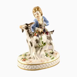 Boy with a Goat from Meissen