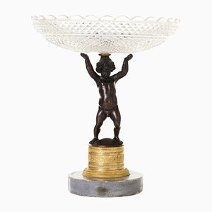 19th Century French Putti Vase-Candy Bowl