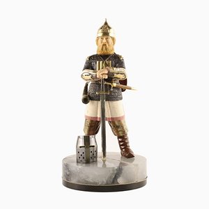 Ice Battle Stein geschnitzte Figur