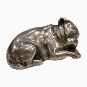 Russian Figurine Dog in Faberge Style