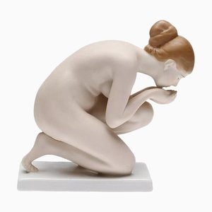 Girl Drinking Water Figure from Rosenthal