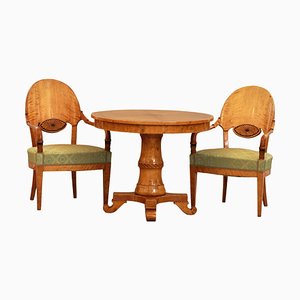 Empire Style Living Room Set, Russia, 19th Century, Set of 3