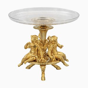 Napoleon III Delicate Fruit Vase from Es Calier De Cristal Paris
