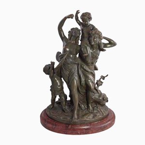 Bacchus Family Sculpture from Clodion, 1890s