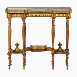Antique Louis Xvi Style Console Table, 1890s