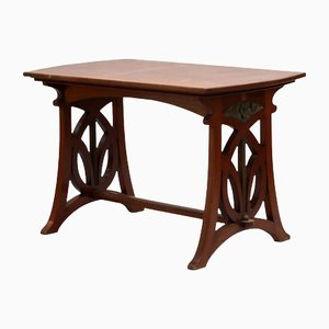 Art Nouveau Wooden Table