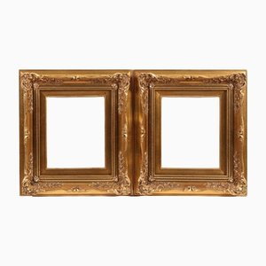 Rococo Giltwood Picture Frames, Set of 2