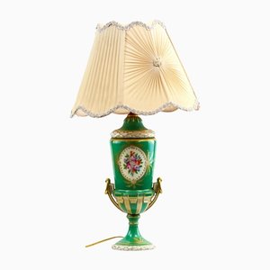 Lámpara de mesa de porcelana