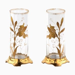 Art Nouveau Vases, Set of 2
