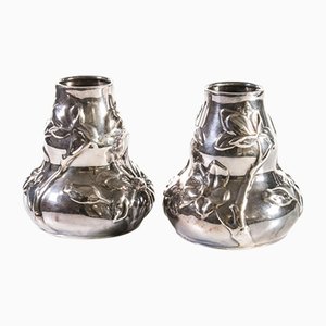 Vasi in argento di Tiffany & Co, inizio XX secolo, set di 2