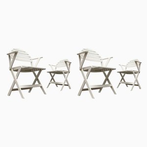 Chaises Pliantes Postmodernes par Niels Gammelgaard pour Ikea, Set de 4