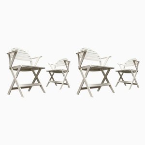 Postmodern Folding Chairs by Niels Gammelgaard for Ikea, Set of 4
