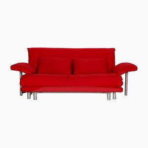 Rotes Multy 3-Sitzer Sofa mit Schlaffunktion von Ligne Roset