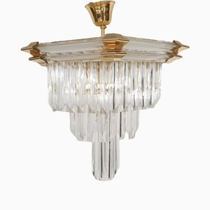 Small Austrian Chandelier from Bakalowits and Sohne, 1980s