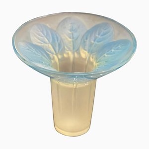 Opalescent Violets Vase by Rene Lalique