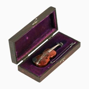 Miniatur Violine mit Koffer