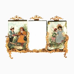 Rococo Style 3-Part Photo Frame