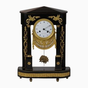 French Empire Style Mantel Clock